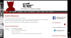 Desktop Screenshot of freiberger-jazztage.de