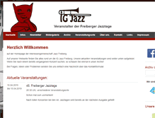 Tablet Screenshot of freiberger-jazztage.de